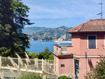 Gîte pour 4 personnes, avec balcon et vue à Zoagli