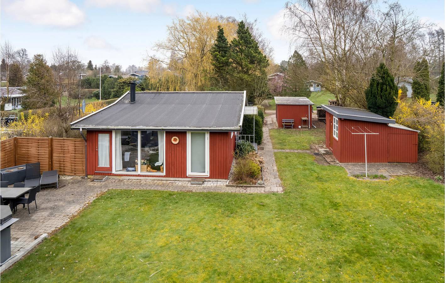 Feriehus for 6 personer med terrasse in Bønsvig Strand, Præstø