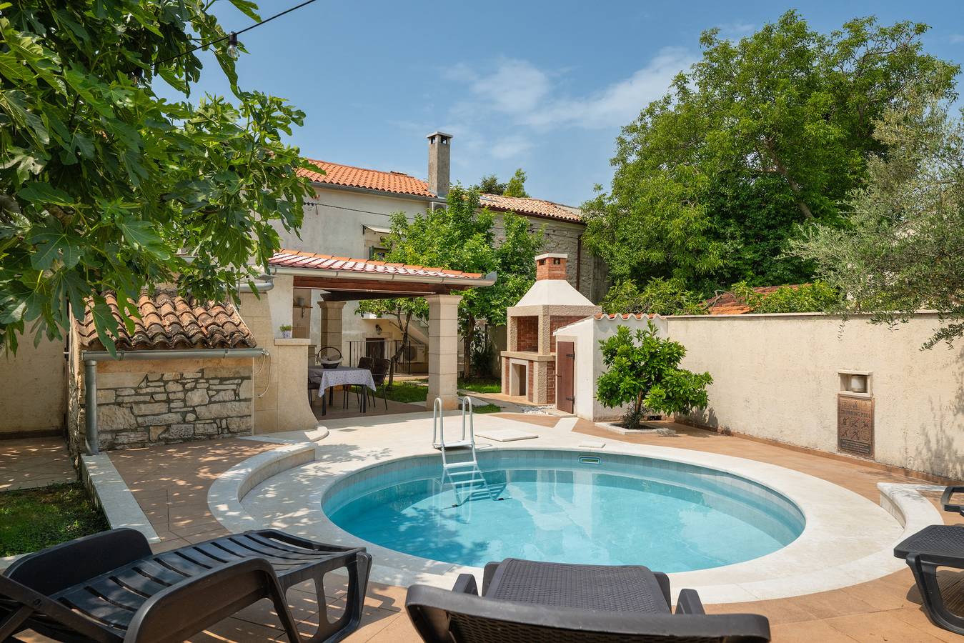 Villa Casa Rosanna in Muntic, Südküste Istrien