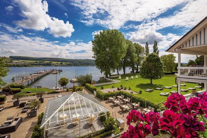 Ferienwohnung für 2 Personen, mit Balkon/Terrasse und Terrasse sowie Garten und Sauna in Gaienhofen - 4