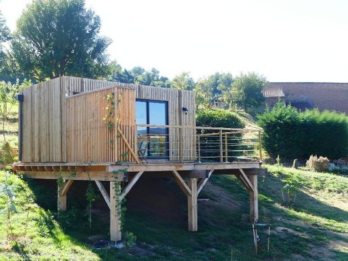 Gîte pour 2 personnes, avec vue et jardin à Saint-Félicien - 2