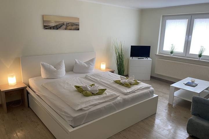 Bungalow für 2 Personen, mit Terrasse und Garten sowie Sauna