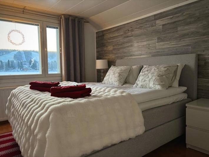 Ferienwohnung für 6 Personen, mit Sauna und Garten sowie Ausblick in Rovaniemi - 3