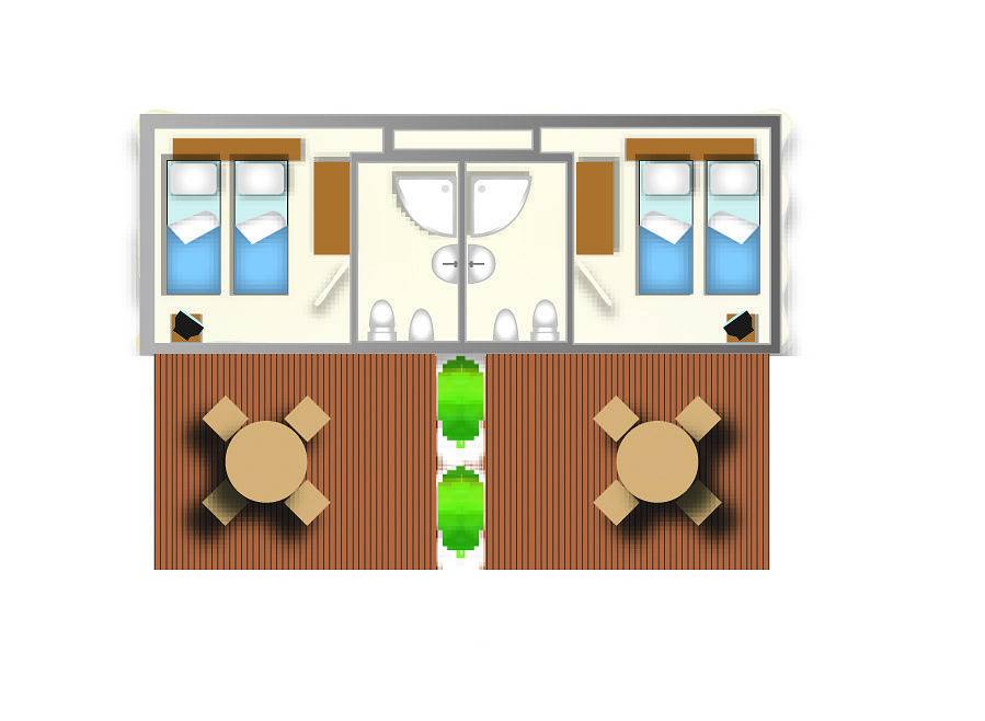 Camping Village Laguna Blu Resort für 2 Personen in Fertilia, Sassari Provinz