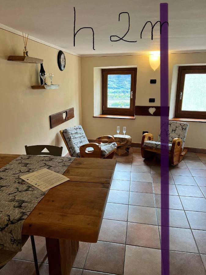 Appartement entier, Profumo Di Legno, Palù vacanze in Saint-Christophe, Alpes valaisannes