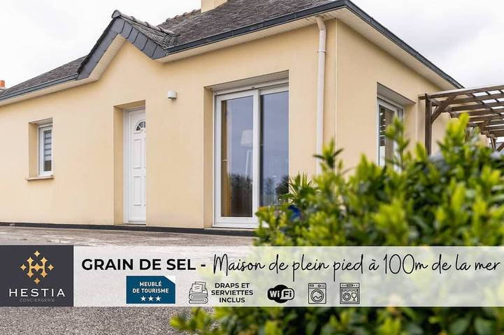 Maison de vacances pour 6 personnes, avec jardin et balcon