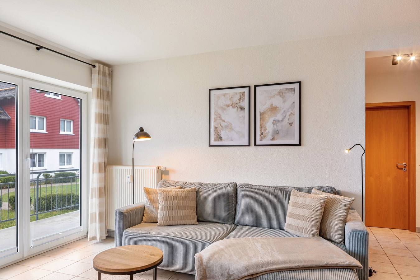 Appartement entier, Appartement 'Ferienwohnung Tannenblick 2-1' avec jardin partagé, balcon et Wi-Fi in Oberhof, Rennsteig