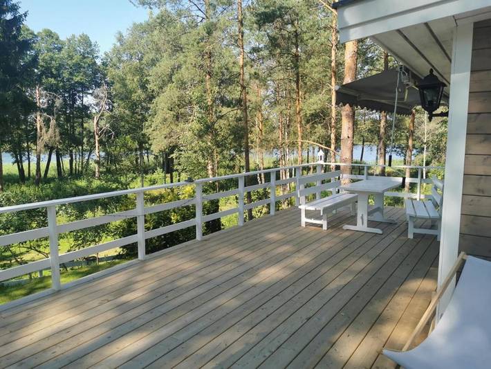 Villa für 8 Personen, mit Seeblick und Ausblick sowie Garten, mit Haustier in Polen - 3