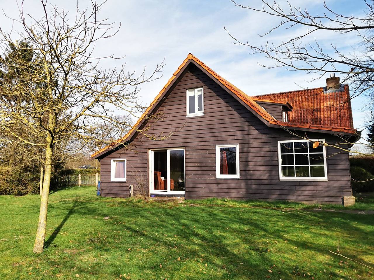 Wunderschönes Ferienhaus für 6 Personen mit Terrasse inmitten grüner Natur bei Paardenkamp in Soest (Niederlande), Utrecht und Umgebung