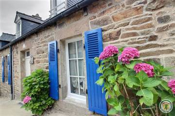 Maison De Vacances pour 4 Personnes dans Saint-Michel-en-Grève, Cotes-d'Armor, Photo 1