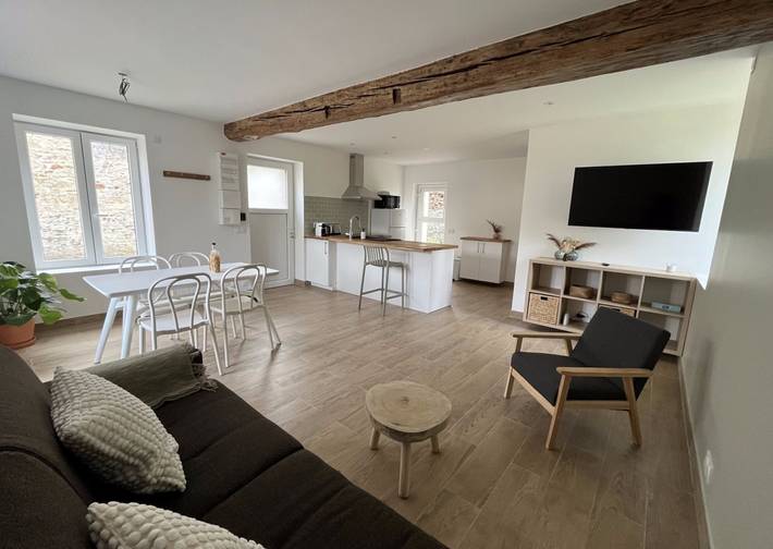 Gîte pour 4 personnes, avec jardin à Limoges-Fourches
