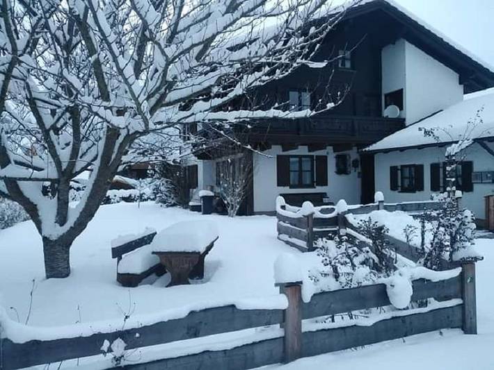 Ferienwohnung für 3 Personen, mit Balkon und Garten in Unterwössen