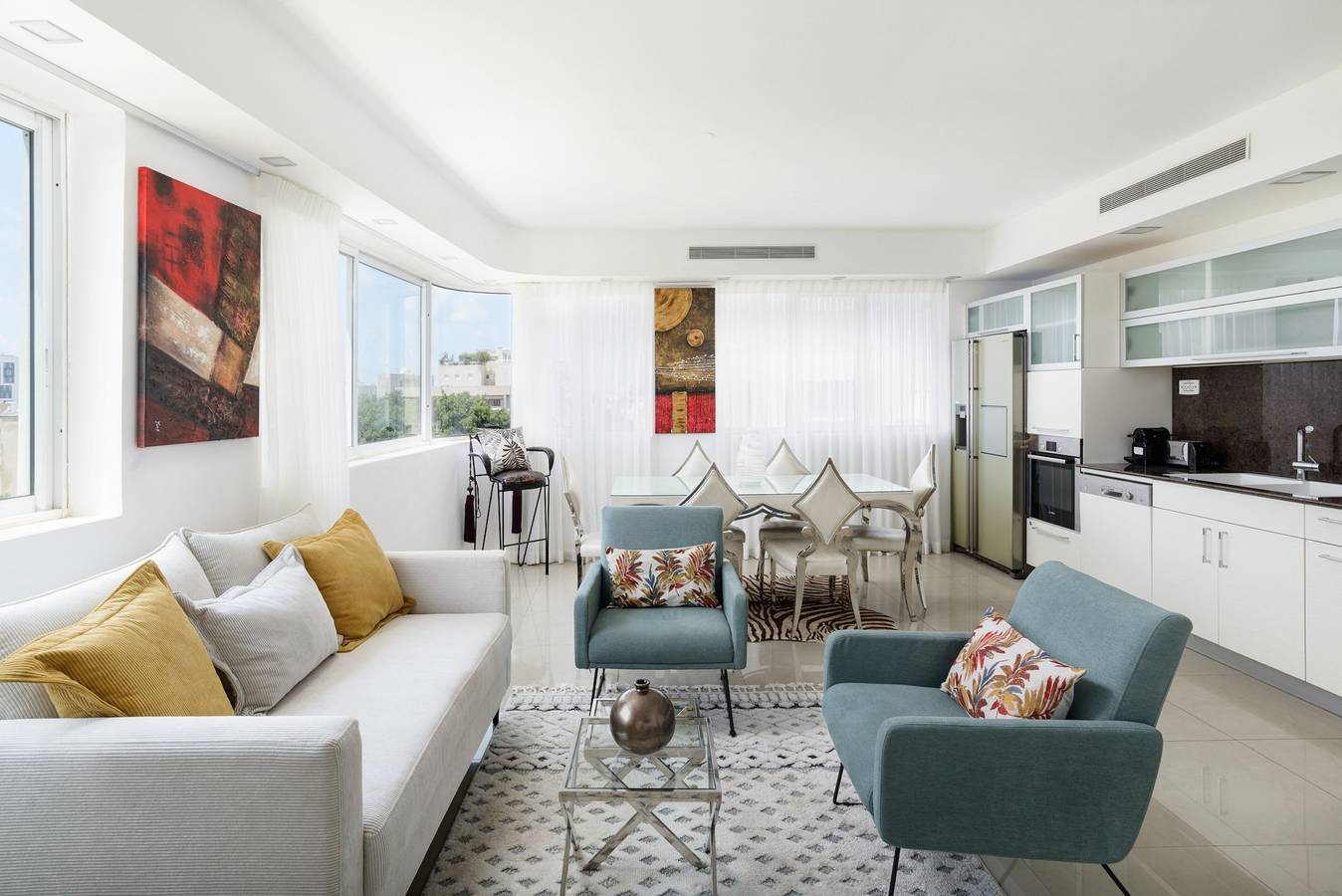 Apartamento entero, Penthouse with Terrace & Panoramic View by Feelhome in Tel Aviv, Distrito de Tel Aviv