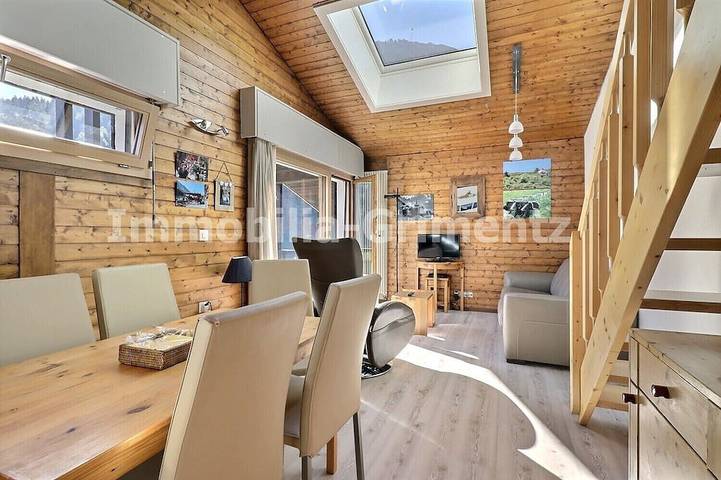 Ferienwohnung für 4 Personen, mit Balkon in Grimentz