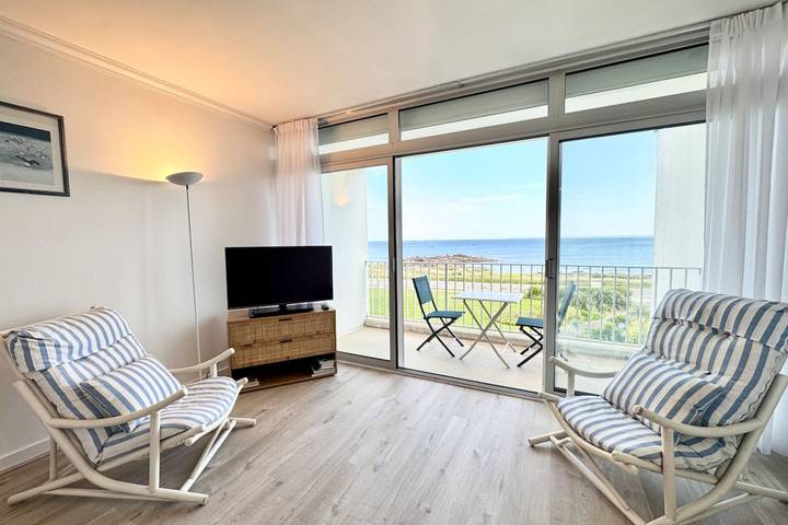 Estudio entero, Estudio para 3 personas con terraza in Quiberon, Côte des Mégalithes