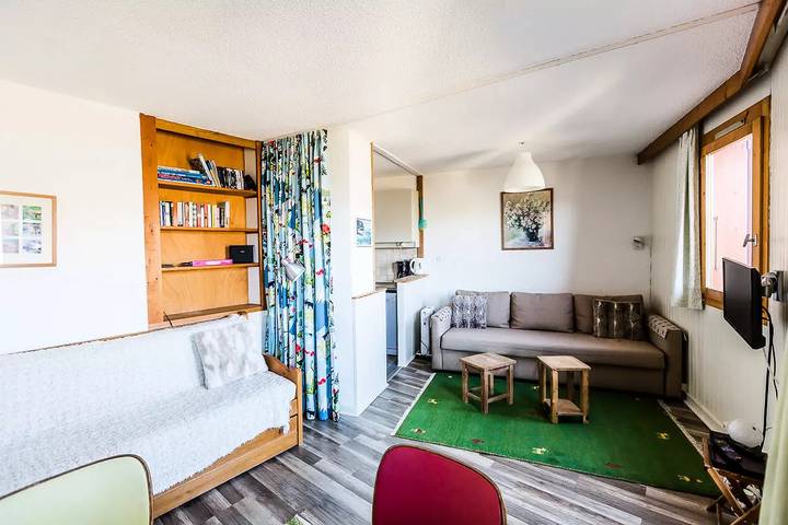 Apartamento para 3 personas, con balcón en La Plagne