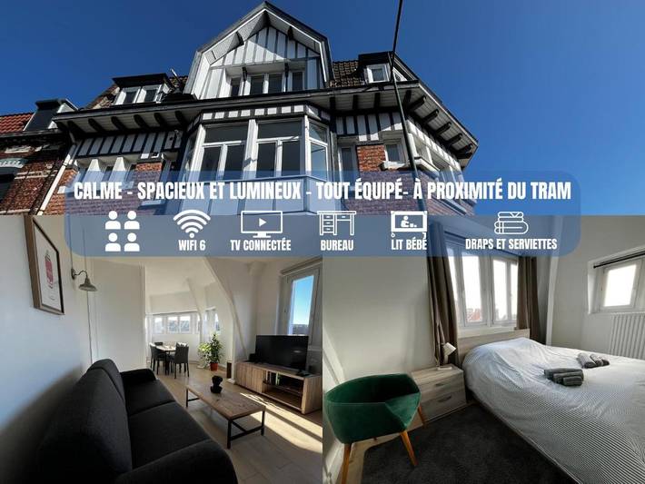 Appartement de vacances pour 4 personnes, avec vue