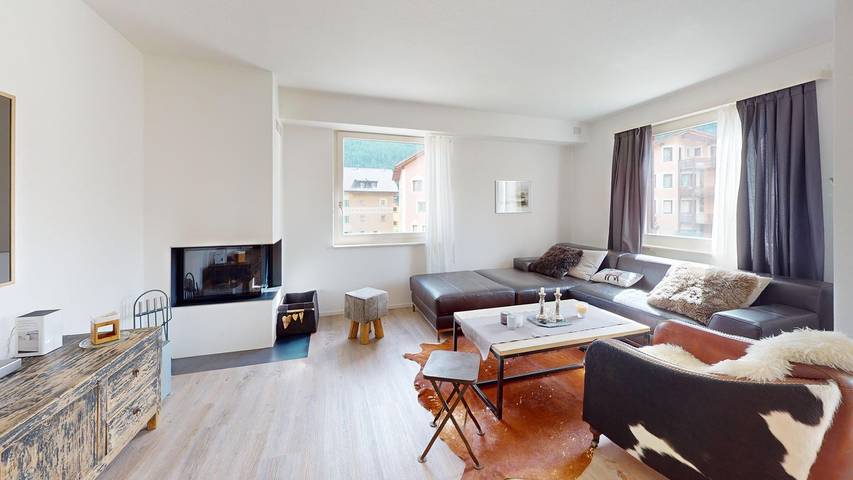 Ferienwohnung für 8 Personen, mit Terrasse und Garten in Zuoz - 2