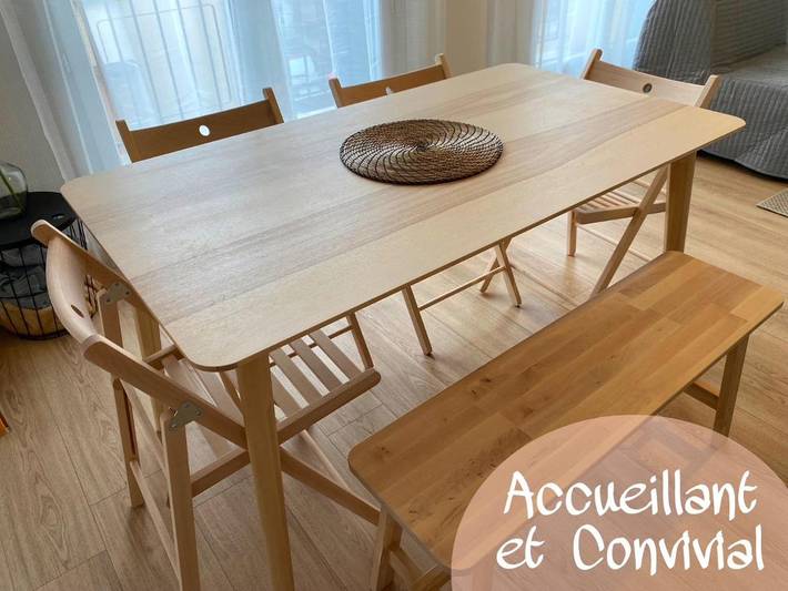 Gîte pour 5 personnes, avec balcon, animaux acceptés à Pont-du-Château - 4