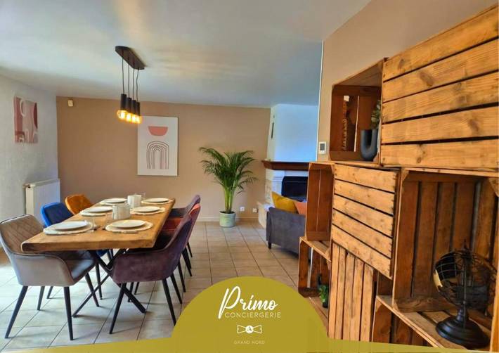 Gîte pour 8 personnes, avec jardin et vue dans Bois-Bernard