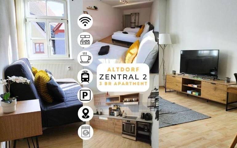 Ferienwohnung für 9 Personen, mit Ausblick in Altdorf bei Nürnberg