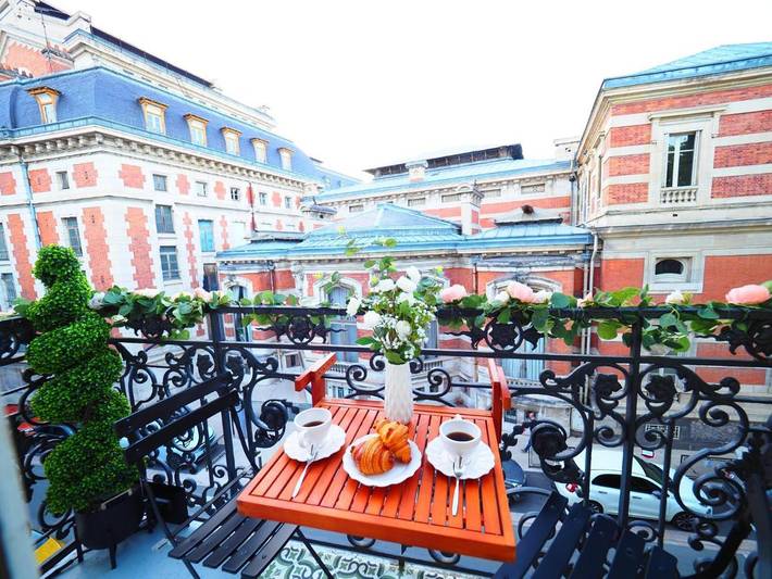 Appartement de vacances pour 4 personnes, avec balcon