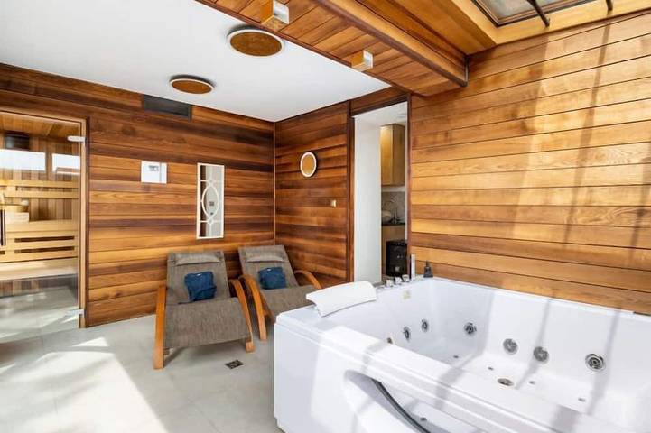 Ferienhaus für 4 Personen, mit Garten und Sauna sowie Whirlpool und Terrasse in Oybin - 4