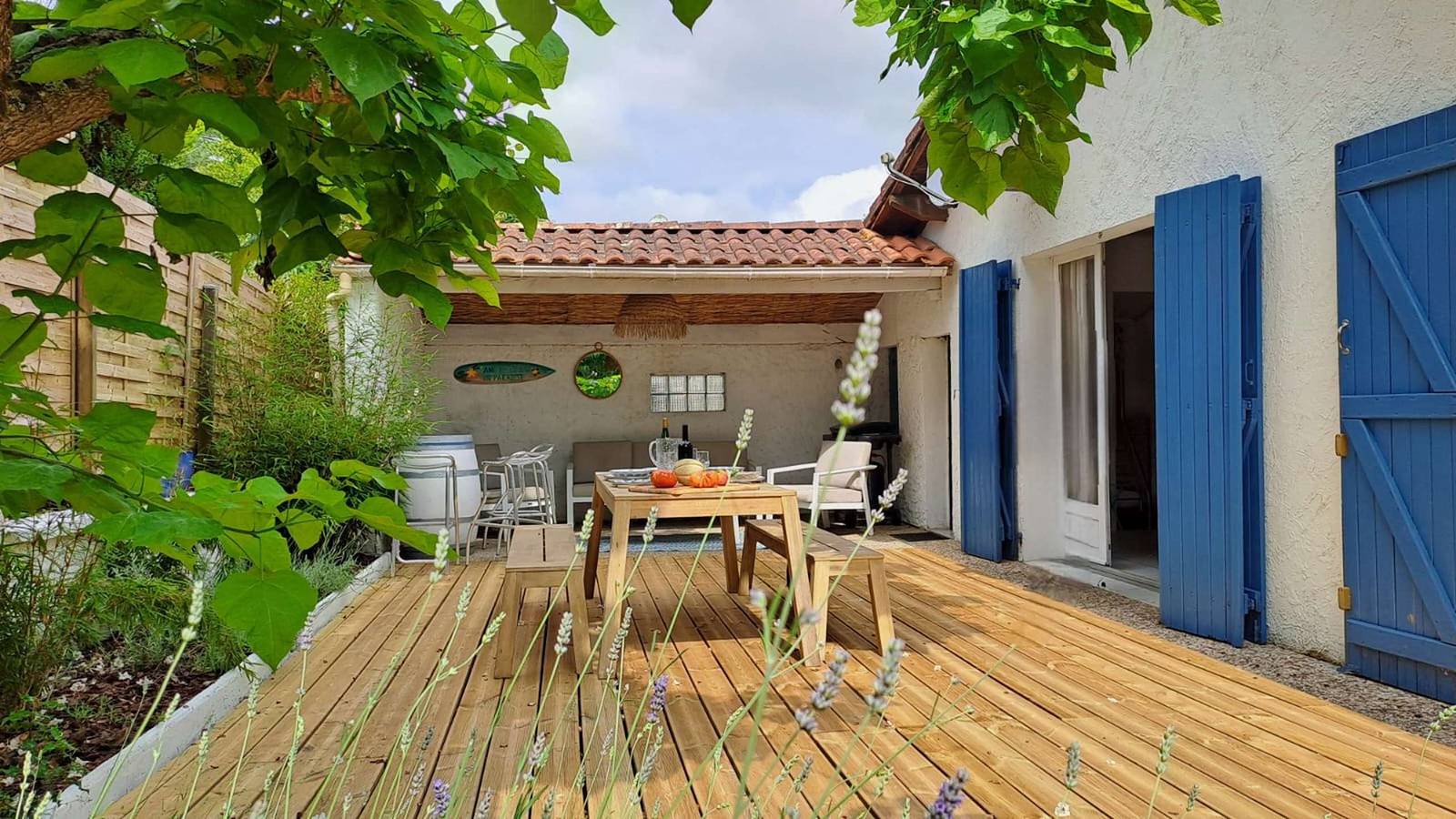 Maison Biscarrosse Bourg pour 6 personnes avec grande terrasse classée 1 étoile in Biscarrosse (bourg), Biscarrosse