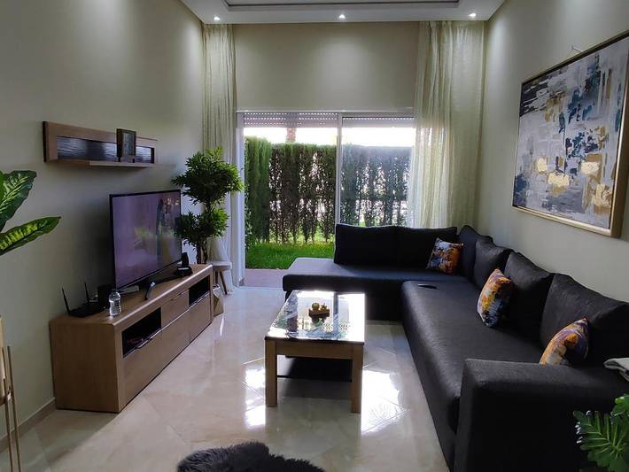 Gîte pour 6 personnes, avec balcon et vue ainsi que jardin et piscine à Bouznika - 2