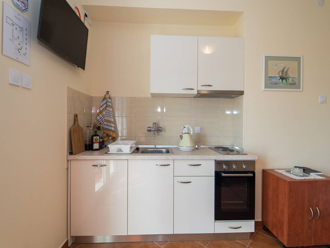 Appartement entier, Pulastar - Studio Apartment with Terrace in Plaža Bellevue, Grad Dubrovnik