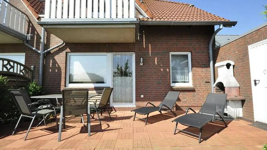 Ferienwohnung für 4 Personen, mit Garten in Carolinensiel