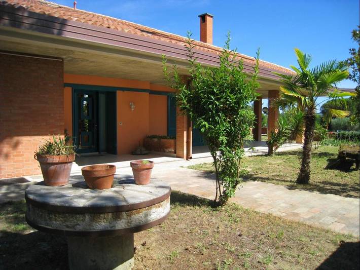Appartamento per 12 persone, con Balcone e Terrazza nonché Giardino e Panorama a Gradara