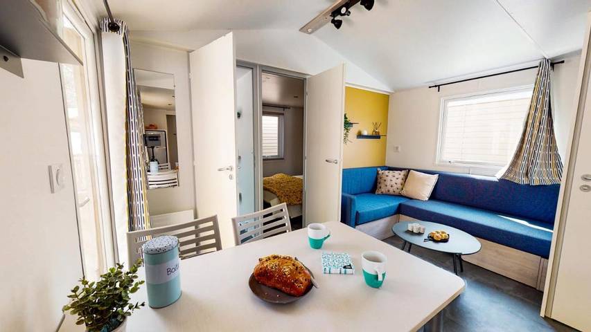 Camping pour 4 personnes, avec terrasse, animaux acceptés à Seignosse - 3