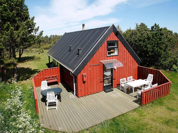 Ferieudlejning for 7 personer, med Terrasse i Kandestederne