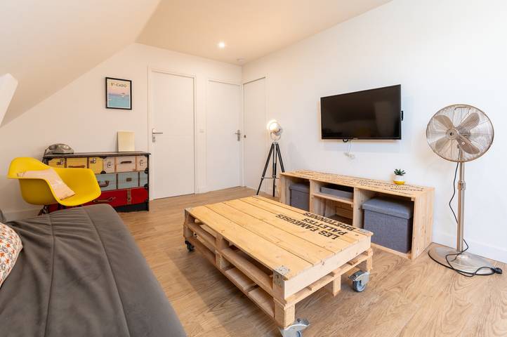 'Traou Mad' House with Shared Garden and Wi-Fi in Merlevenez, Côte des Mégalithes
