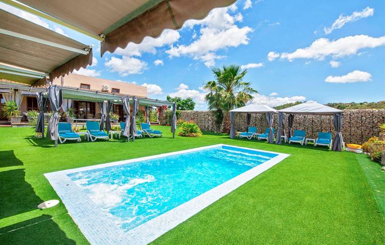 Finca für 8 Personen, mit Terrasse in Montuïri - 3