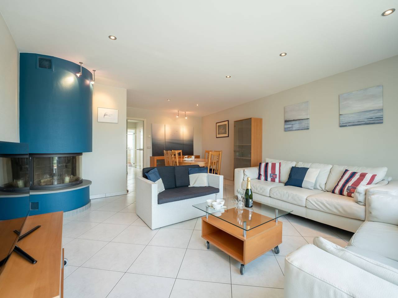 Geheel appartement, Queen Mary in Bredene, Belgische Kust