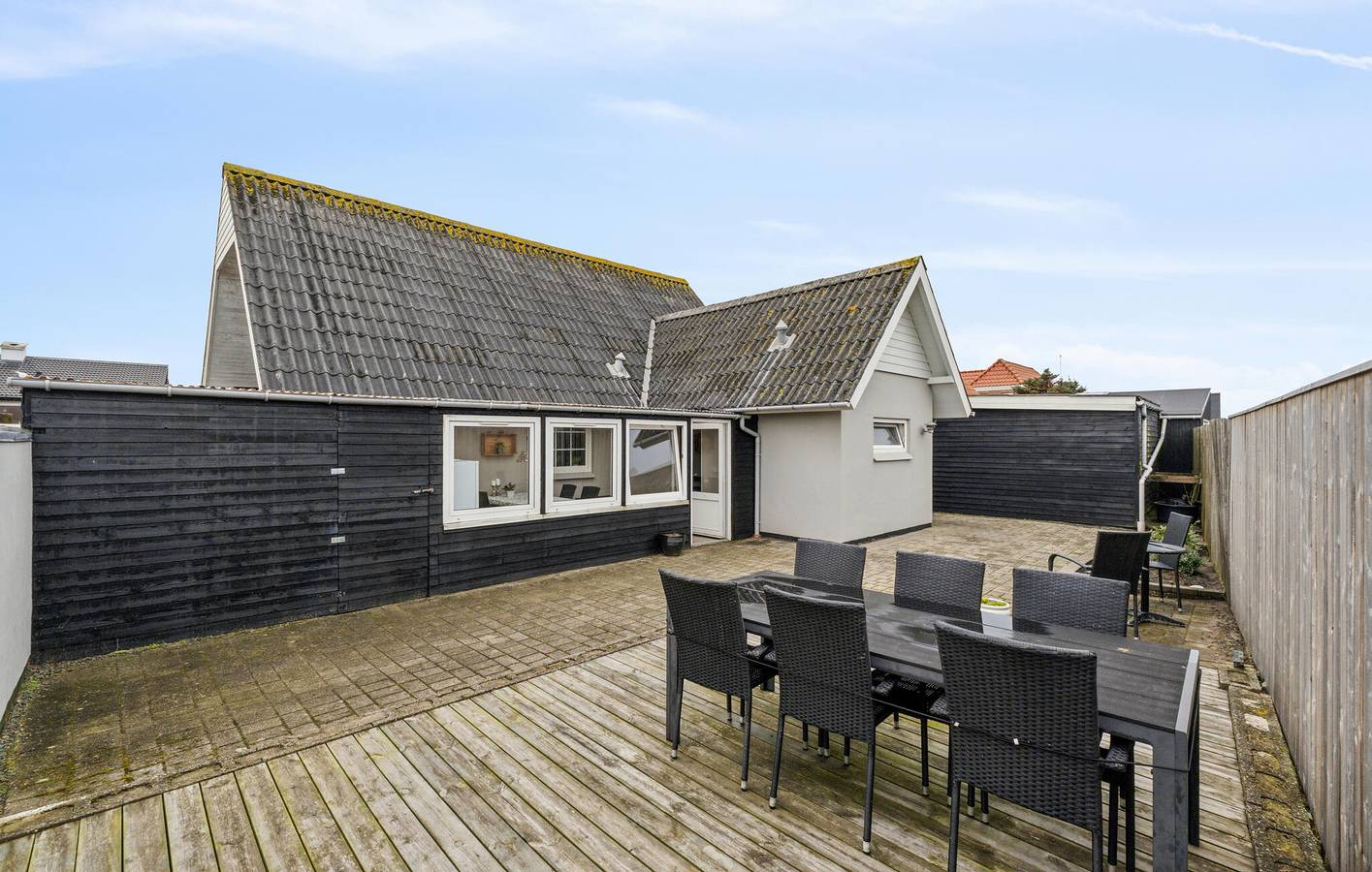 Ferienhaus für 4 Personen mit Terrasse in Thyborøn, Limfjord in Nordjütland