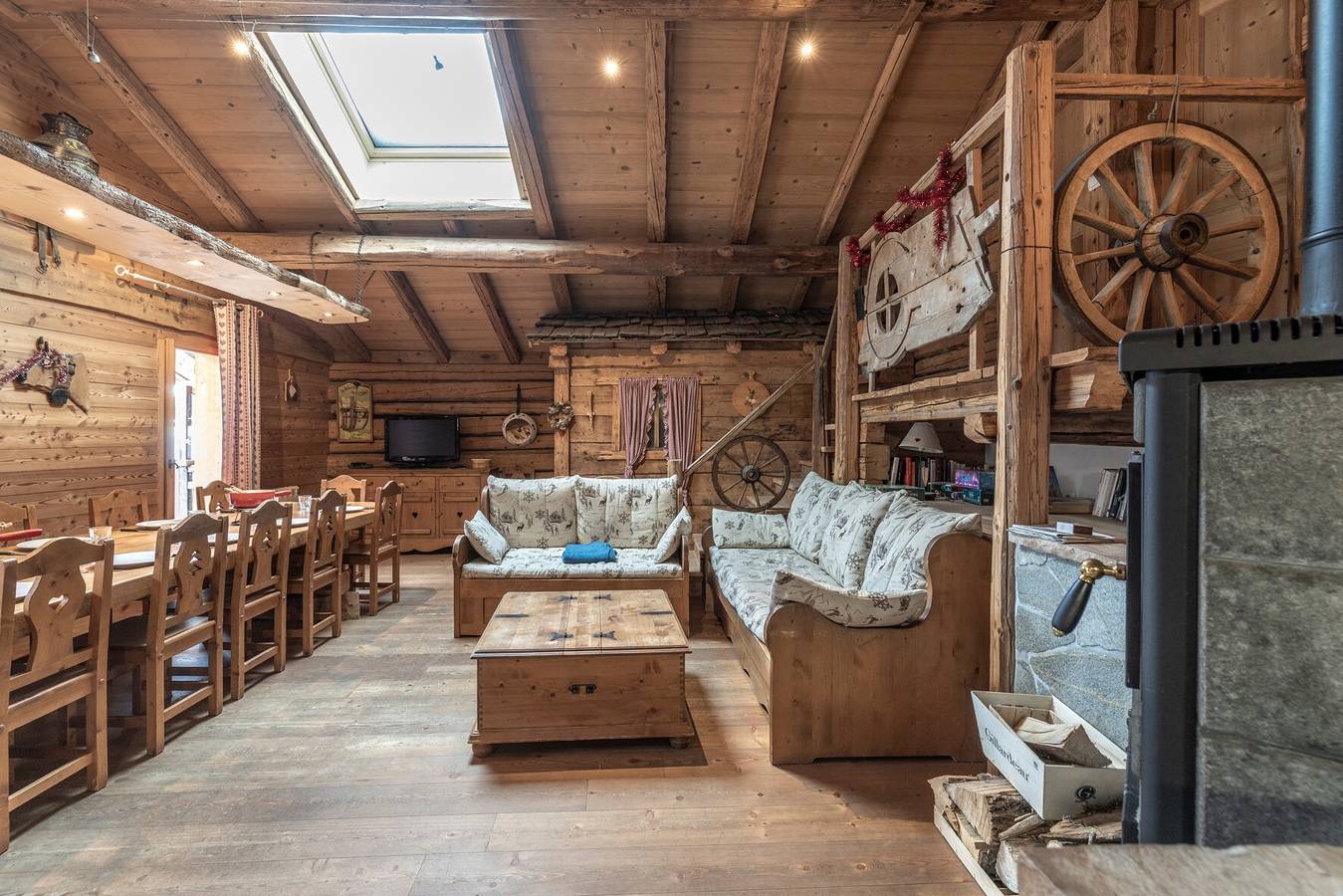Chalet „Beaufortain La Pachna“ in Hauteluce mit Garten, 5 Schlafzimmern, 2 Bädern in Hauteluce, Albertville und Umgebung