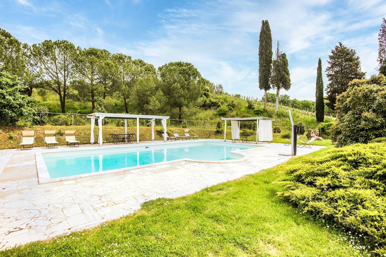 Villa per 8 Persone in Rapolano Terme, Siena e dintorni
