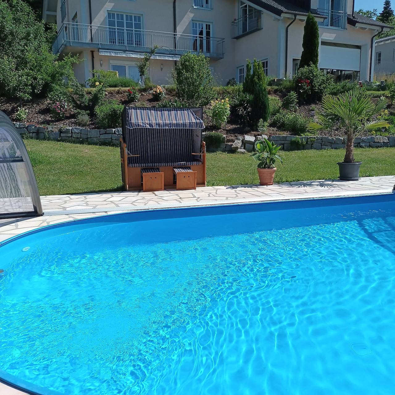 Appartement entier, Appartement de vacances "Anita Benz" avec vue sur la montagne, terrasse et jardin in Thurmansbang, Bavière Orientale