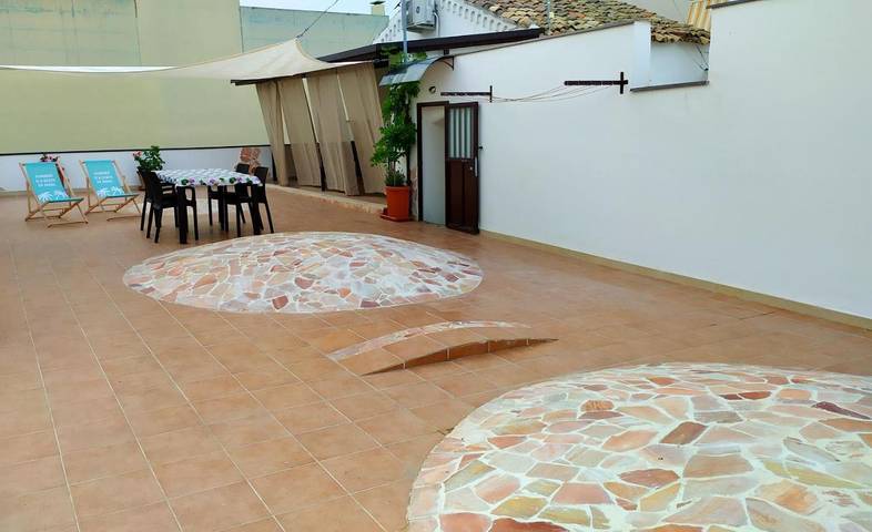 Gîte pour 4 personnes, avec vue et terrasse à Canosa di Puglia