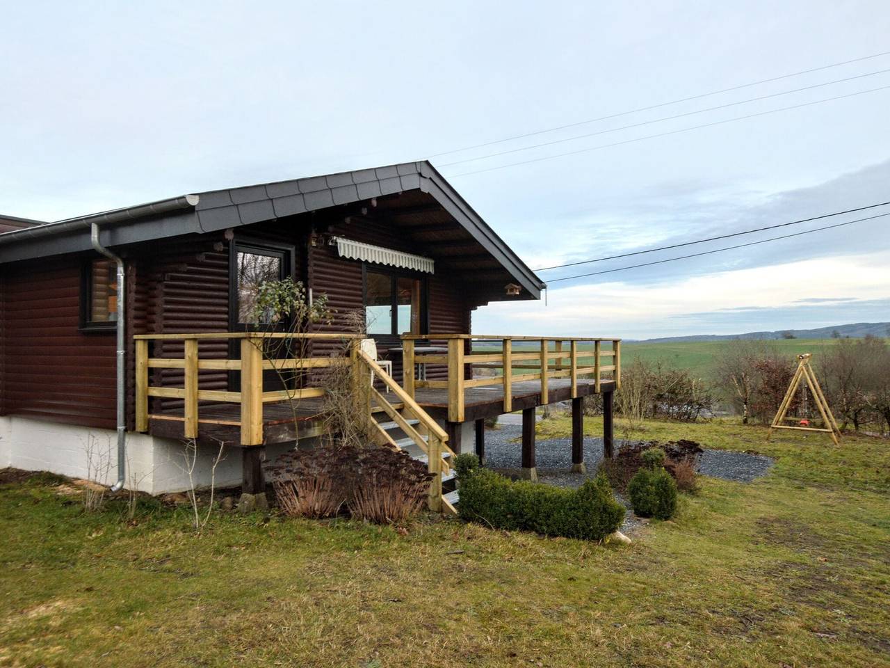 Chalet con vista panoramica e giardino recintato in Tenneville, Provincia del Lussemburgo