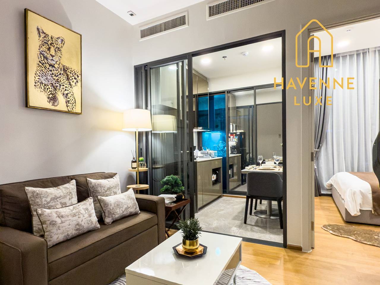 Appartement entier, City Luxe Condo 曼谷市心精品公寓 5 minutes à pied de Siam Paragon Modern Stay in Bangkok, Thailande