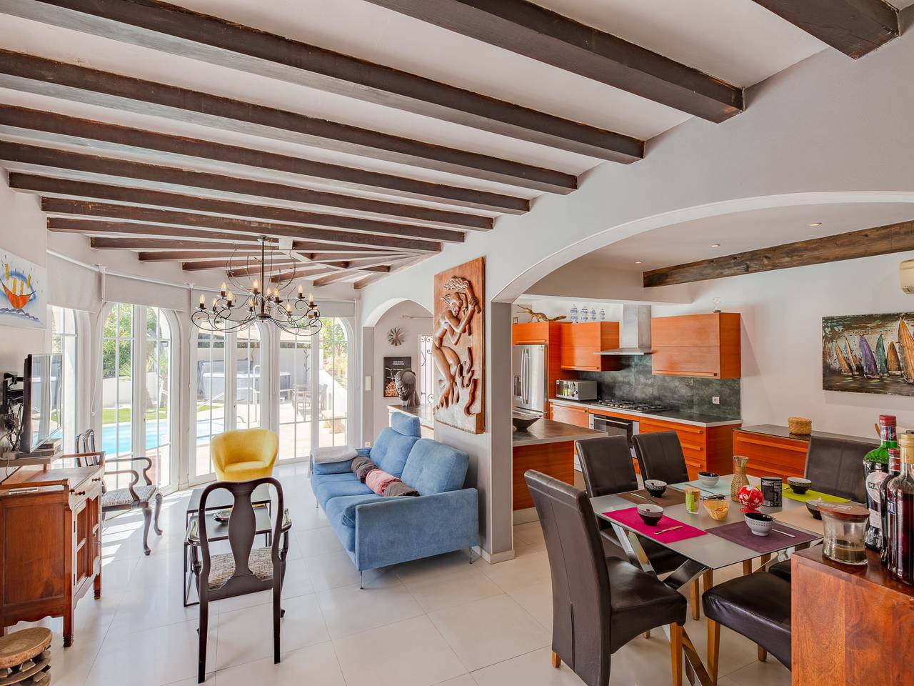 Villa Bindouletto in Sainte-Maxime, Côte méditerranéenne (France)
