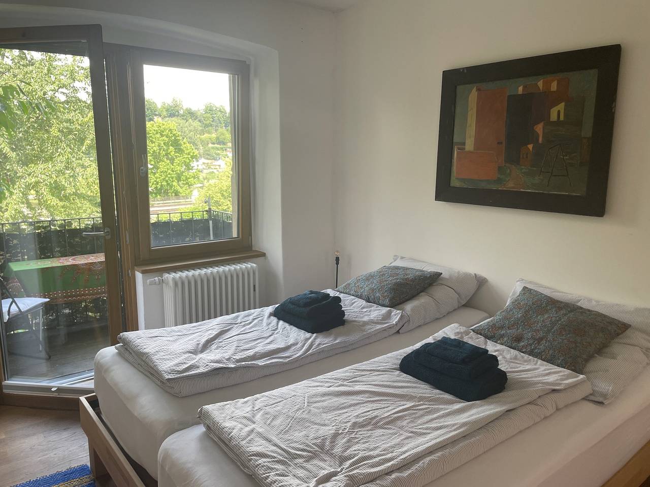 Ganze Wohnung, Ferienwohnung „Mein Gast“ mit Gemeinschaftsgarten, Balkon und Wlan in Pirna, Elbsandsteingebirge