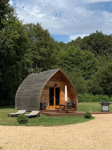 Maison de campagne pour 4 personnes, avec jardin et vue à Berrien