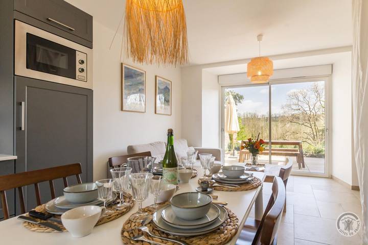 Gîte pour 4 personnes, avec jardin, animaux acceptés à Saint-Aubin-de-Terregatte - 3