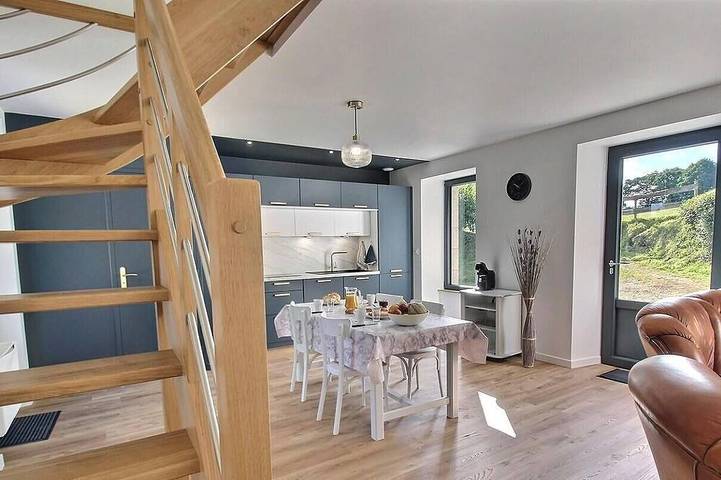 Location de vacances pour 4 personnes, avec Terrasse et Jardin à Lanvellec