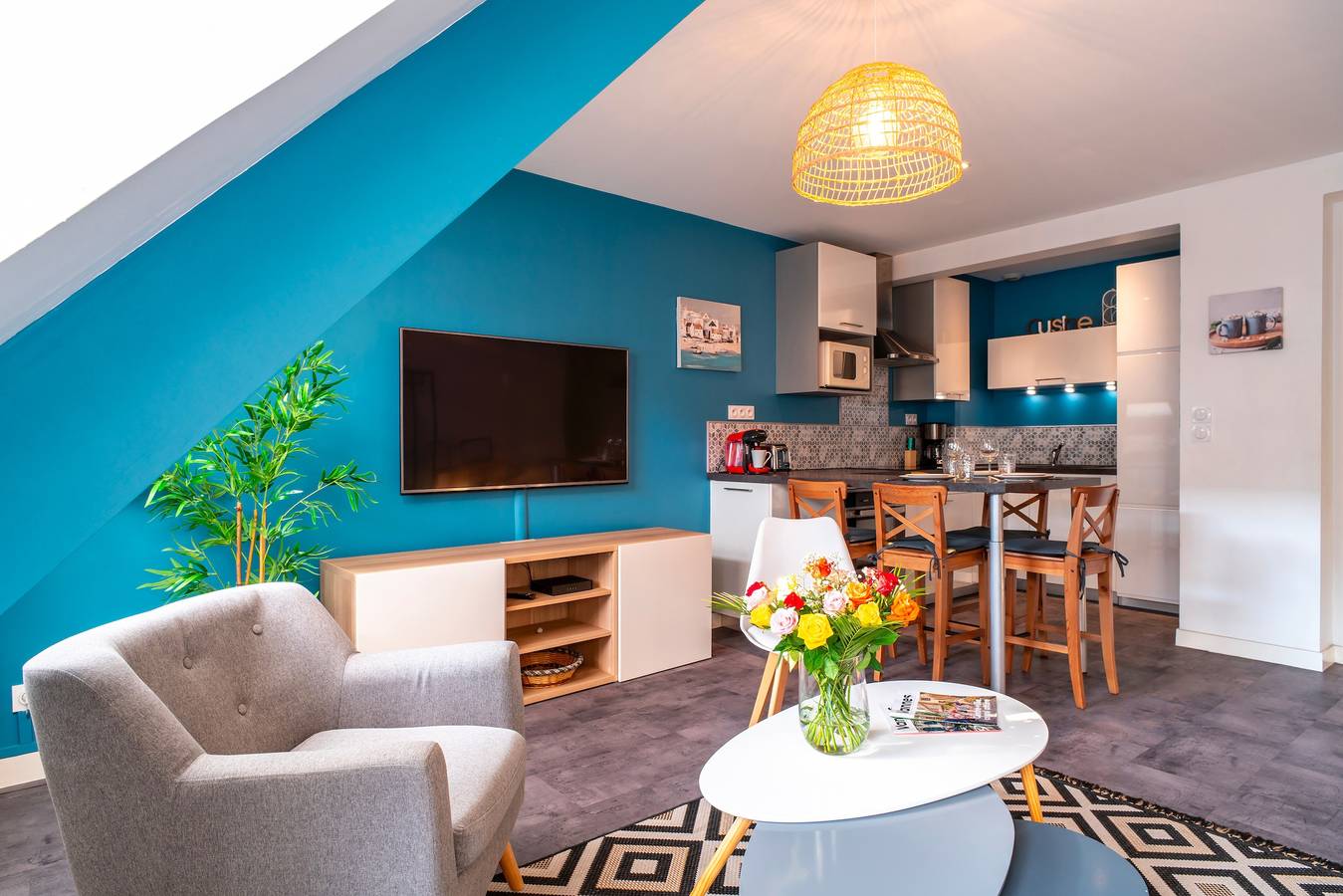 Appartement De Vacances pour 4 Personnes dans Vannes, Région de Vannes